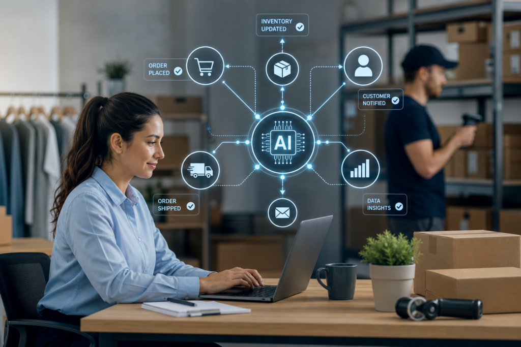 Improving E-Commerce with AI Workflow Automation