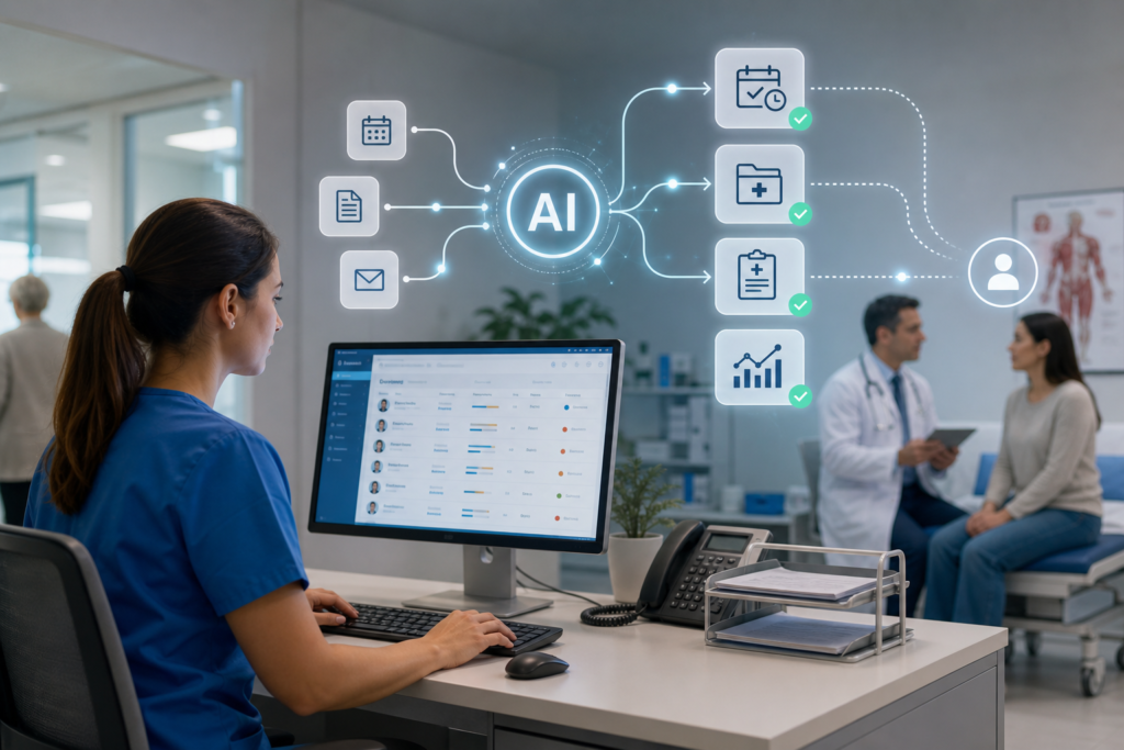 Optimizing Workflow in Healthcare with AI