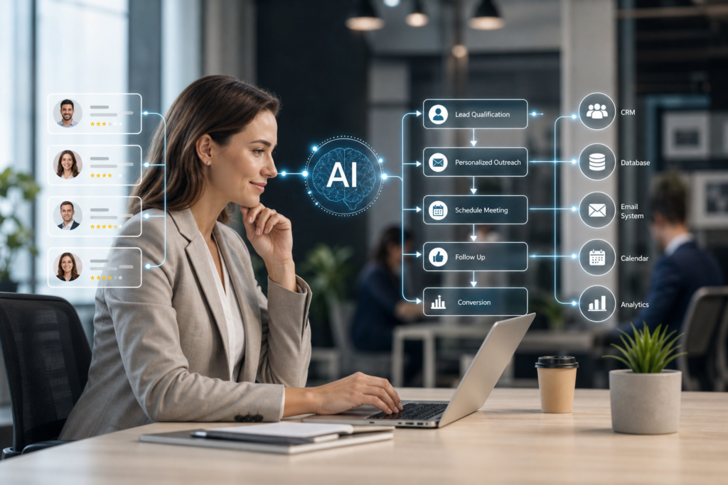 Using AI to Automate Lead Generation and Management