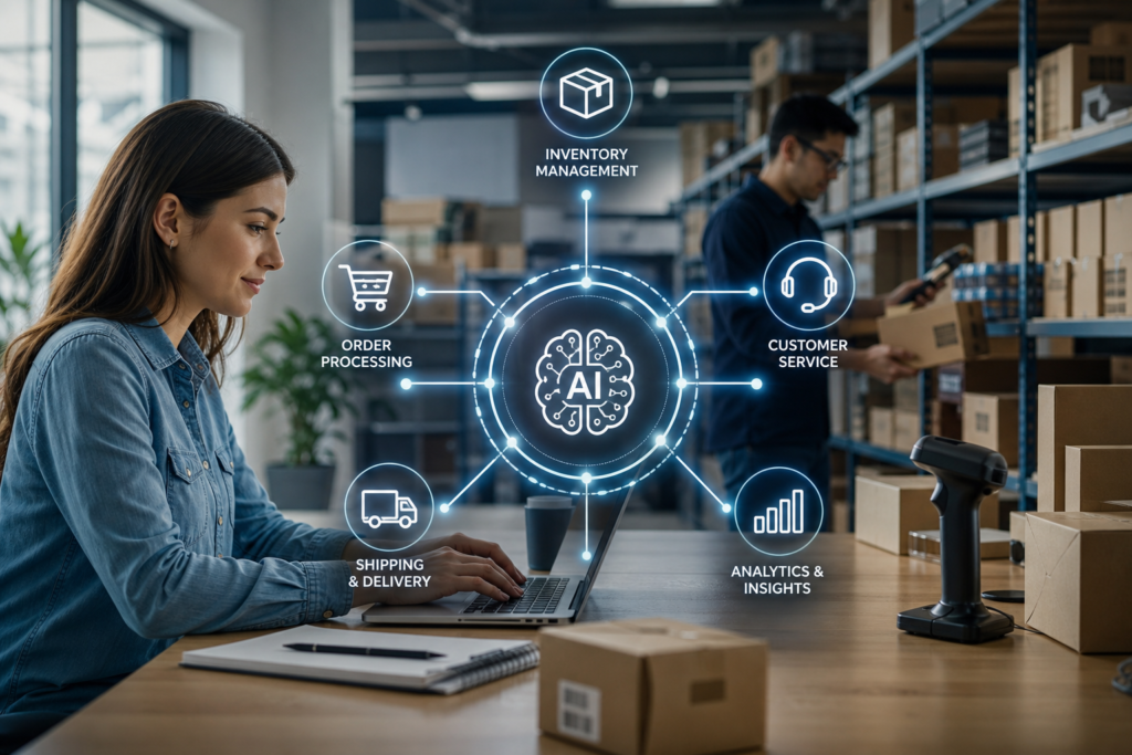 Streamlining E-commerce Operations with AI-Powered Automation