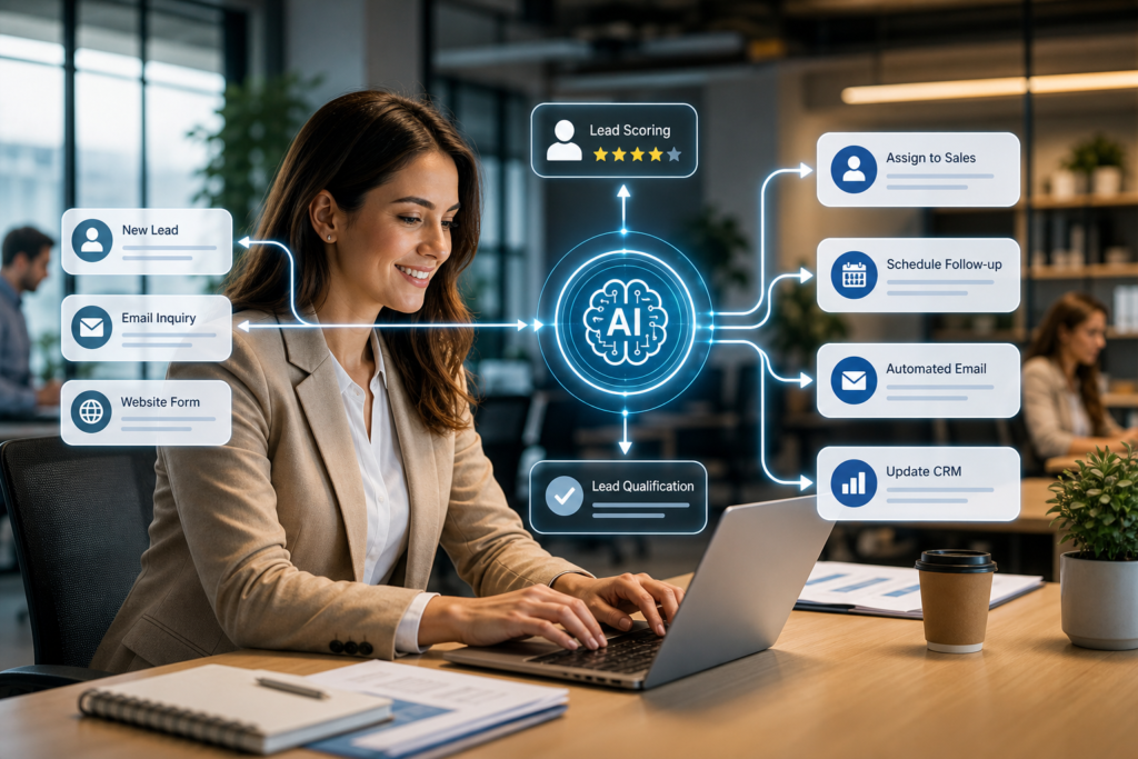 Automating Lead Management with AI Agents